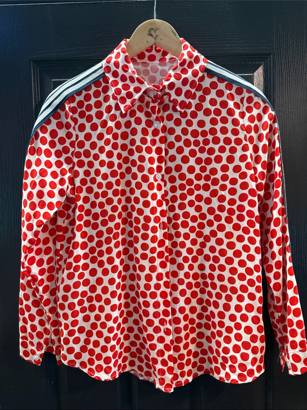 Semi sheer blouse